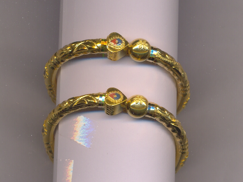 GOLD BANGLE PLAIN FANCY