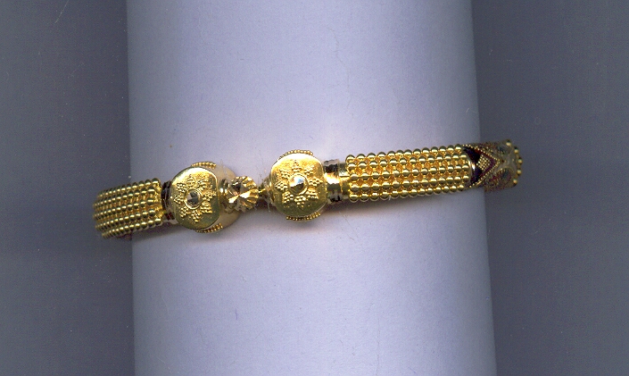 GOLD BANGLE PLAIN FANCY