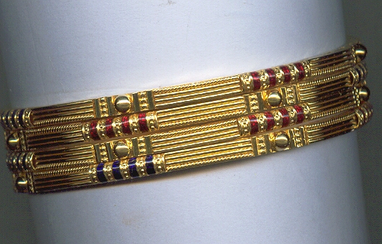 GOLD BANGLE PLAIN FANCY