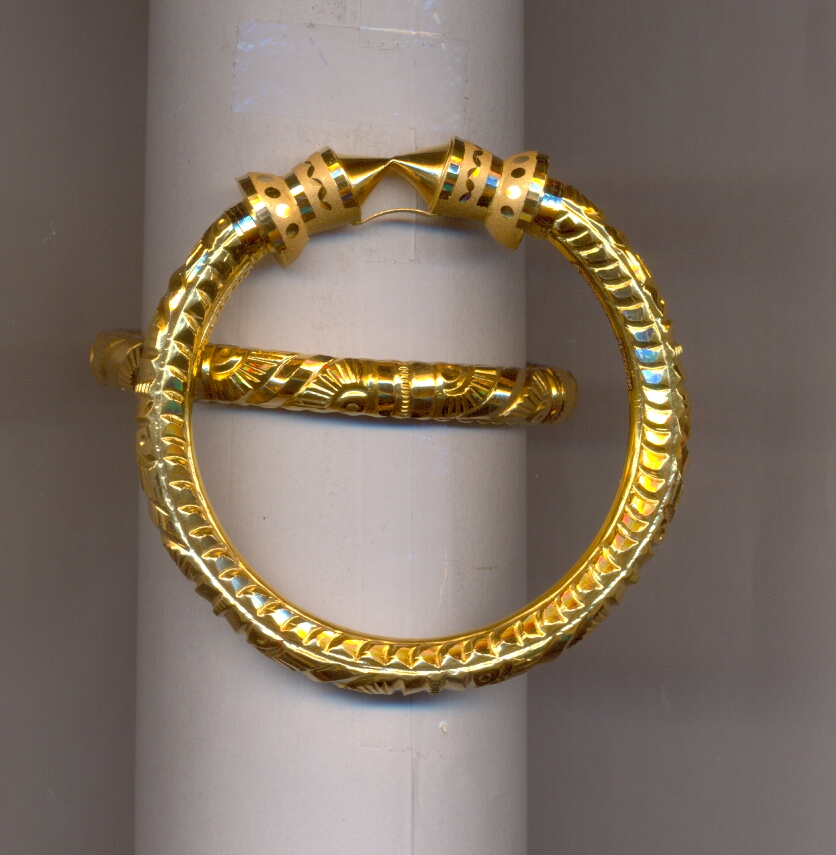 GOLD BANGLE PLAIN FANCY