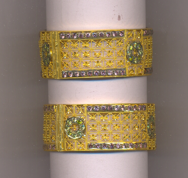 GOLD BANGLE PLAIN FANCY
