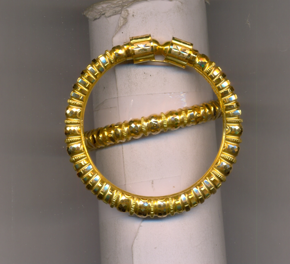 GOLD BANGLE PLAIN FANCY
