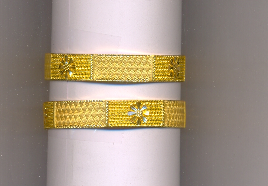 GOLD BANGLE PLAIN FANCY