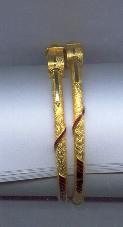 GOLD BANGLE PLAIN FANCY