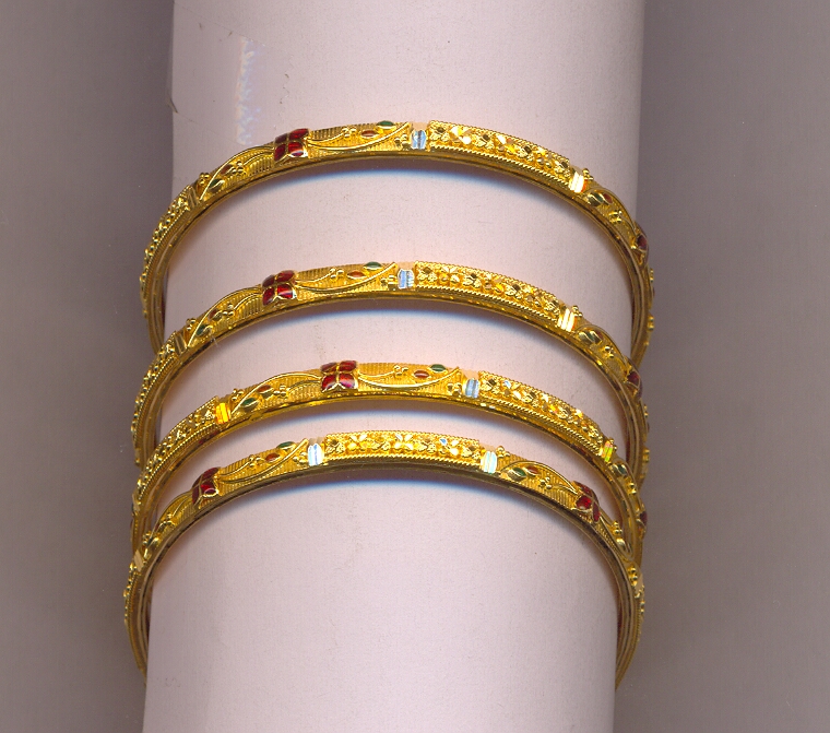 GOLD BANGLE PLAIN FANCY