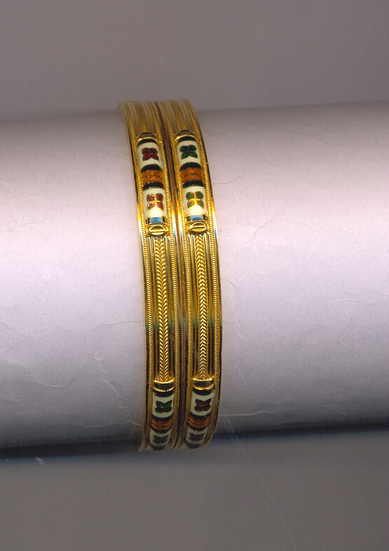 GOLD BANGLE PLAIN FANCY