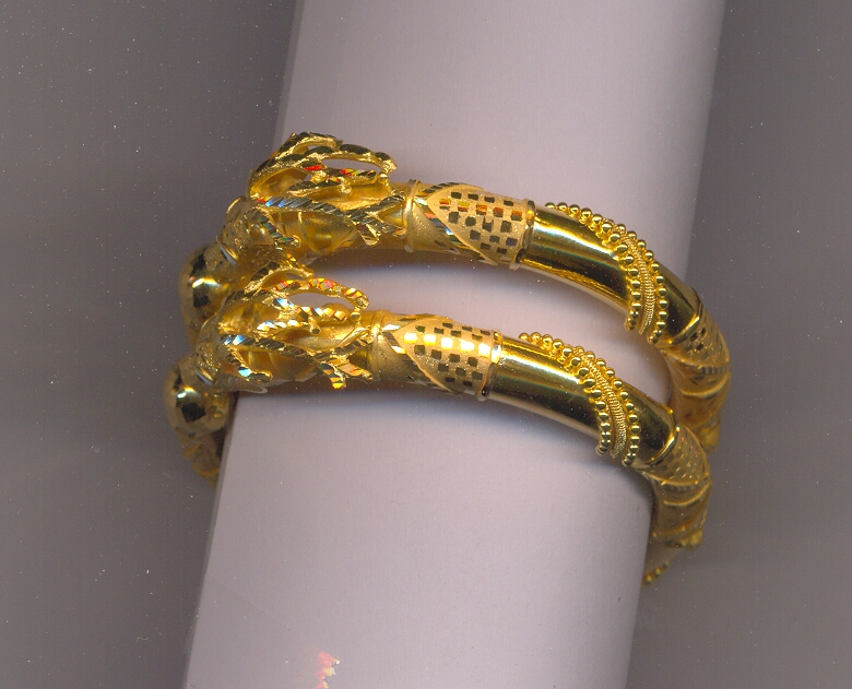 GOLD BANGLE PLAIN FANCY
