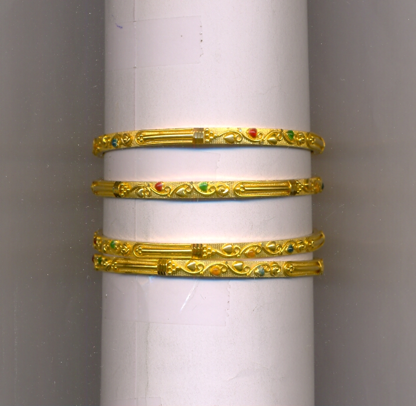 GOLD BANGLE PLAIN FANCY