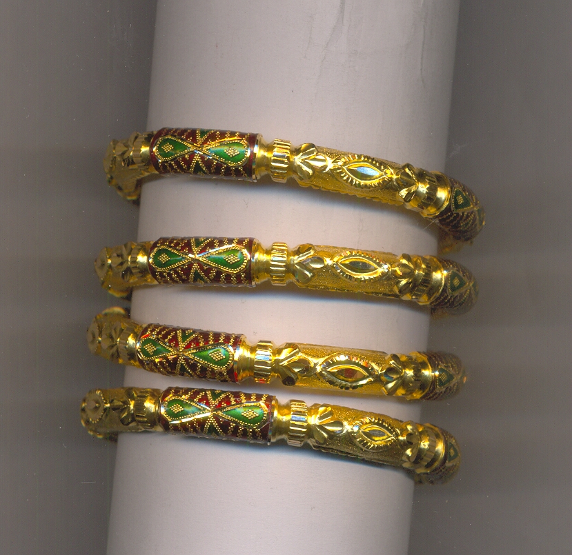 GOLD BANGLE PLAIN FANCY
