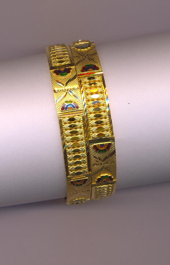 GOLD BANGLE PLAIN FANCY