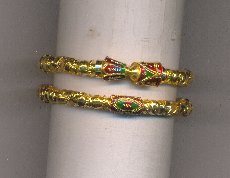 GOLD BANGLE PLAIN FANCY