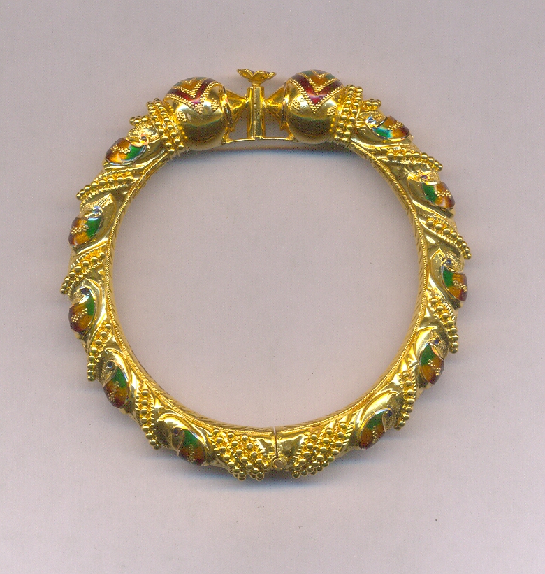 GOLD BANGLE PLAIN FANCY