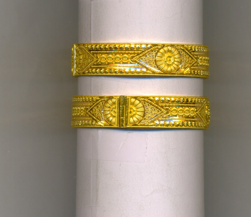 GOLD BANGLE PLAIN FANCY