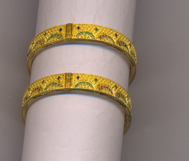 GOLD BANGLE PLAIN FANCY
