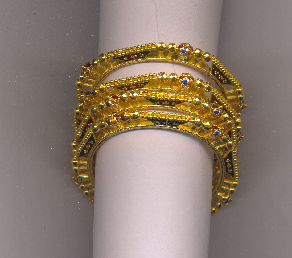 GOLD BANGLE PLAIN FANCY