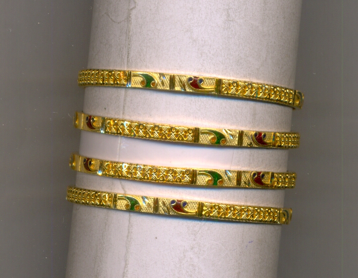 GOLD BANGLE PLAIN FANCY
