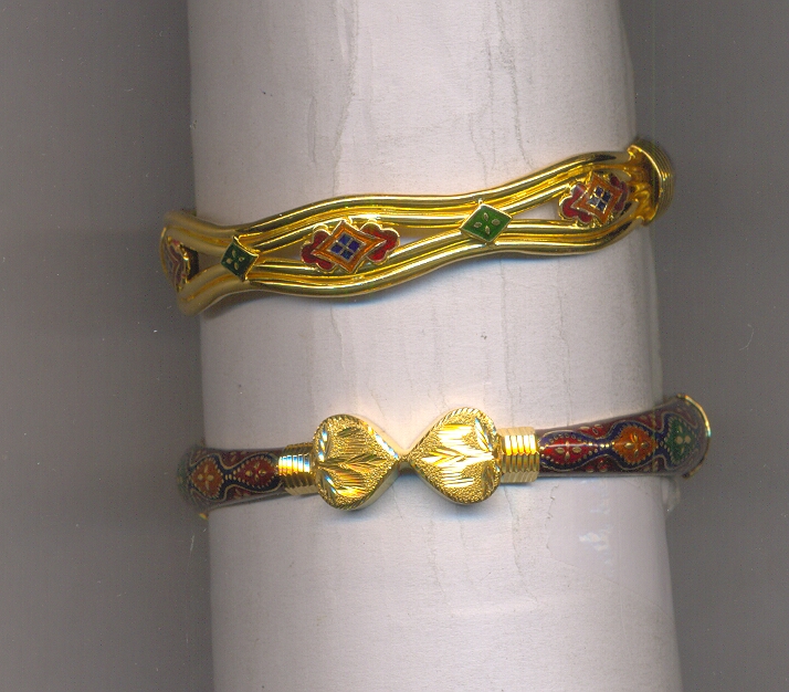 GOLD BANGLE PLAIN FANCY