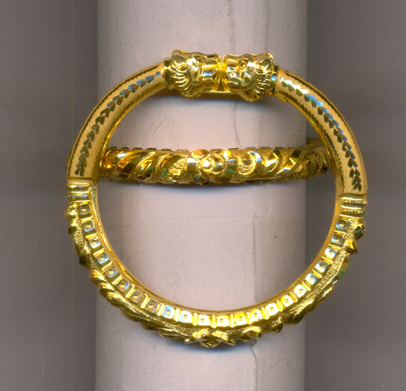 GOLD BANGLE PLAIN FANCY