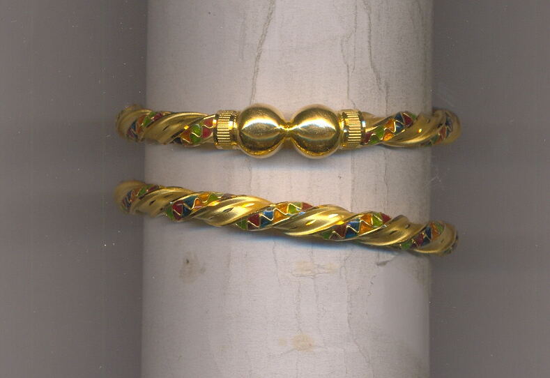GOLD BANGLE PLAIN FANCY