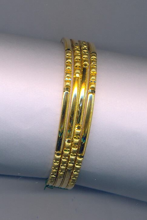 GOLD BANGLE PLAIN FANCY