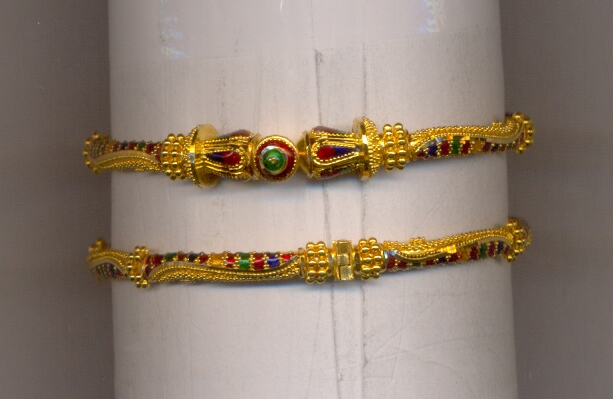GOLD BANGLE PLAIN FANCY