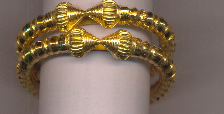 GOLD BANGLE PLAIN FANCY