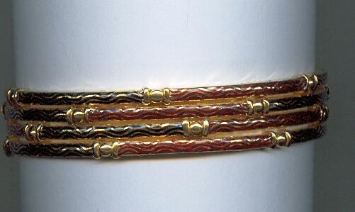 GOLD BANGLE PLAIN FANCY