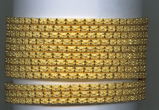 GOLD BANGLE PLAIN FANCY