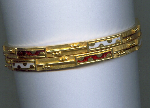 GOLD BANGLE PLAIN FANCY
