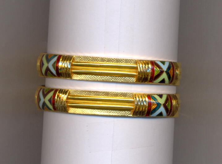 GOLD BANGLE PLAIN FANCY