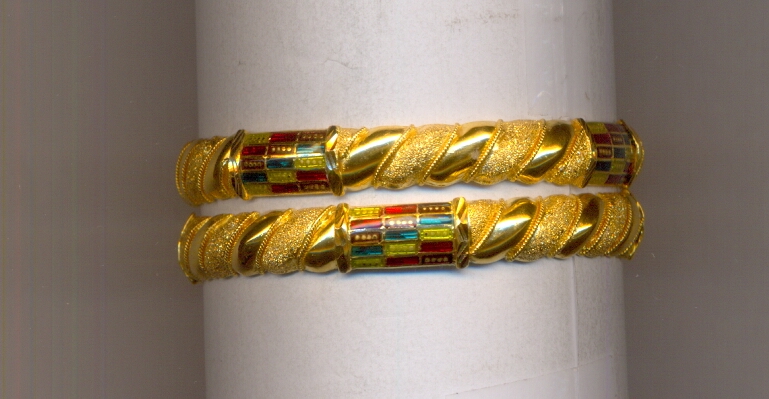 GOLD BANGLE PLAIN FANCY