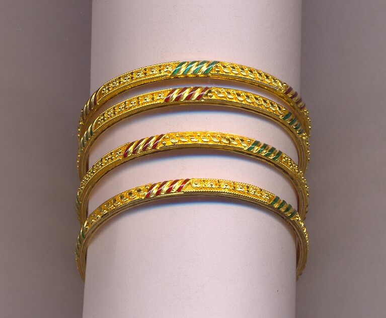 GOLD BANGLE PLAIN FANCY