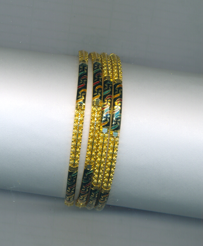 GOLD BANGLE PLAIN FANCY