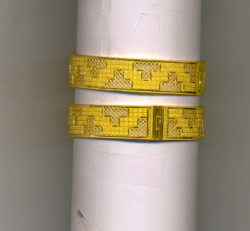 GOLD BANGLE PLAIN FANCY
