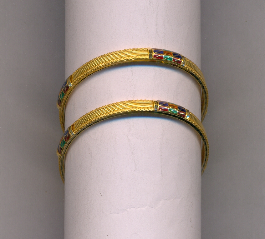 GOLD BANGLE PLAIN FANCY