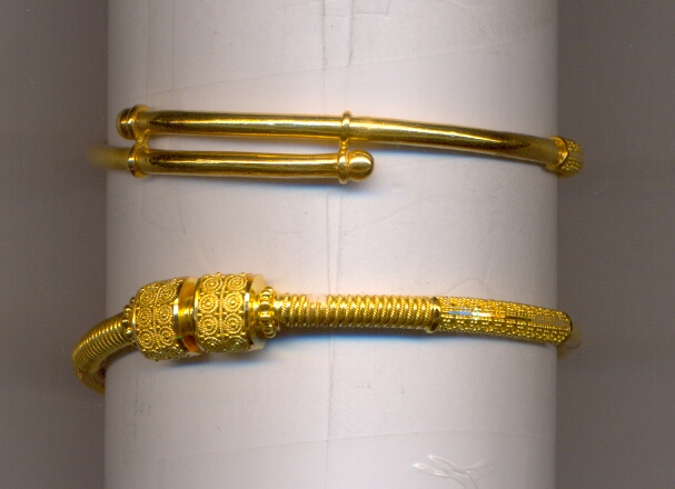 GOLD BANGLE PLAIN FANCY