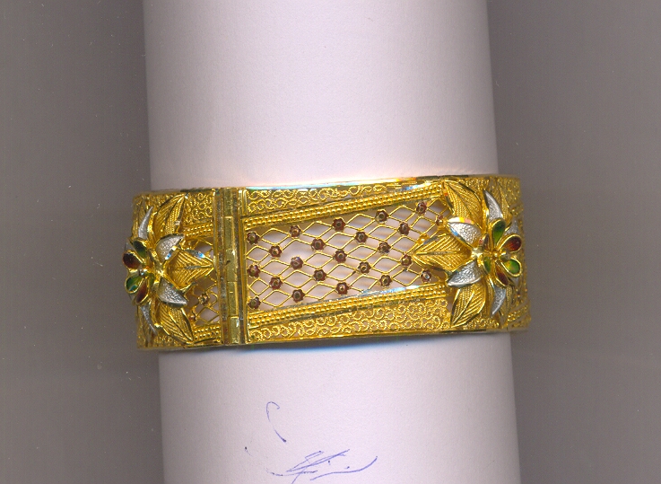 GOLD BANGLE PLAIN FANCY