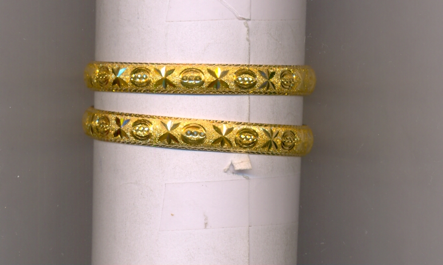 GOLD BANGLE PLAIN FANCY