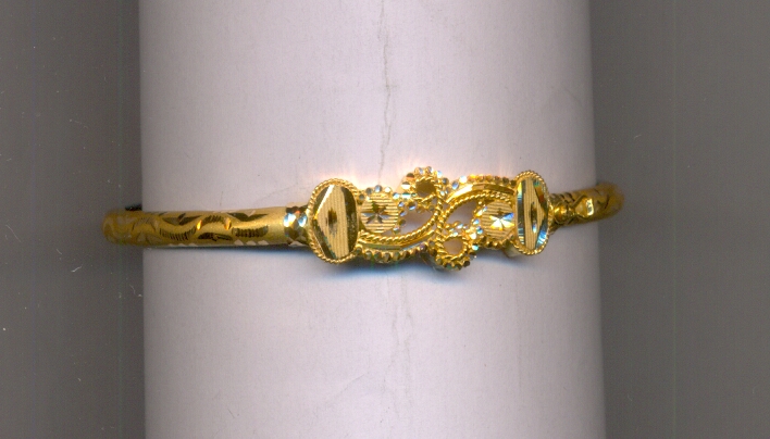 GOLD BANGLE PLAIN FANCY