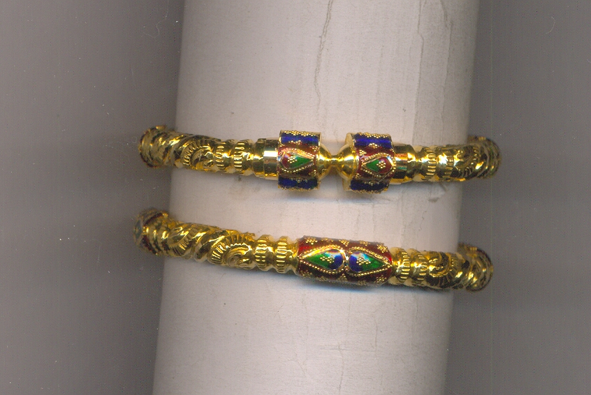 GOLD BANGLE PLAIN FANCY