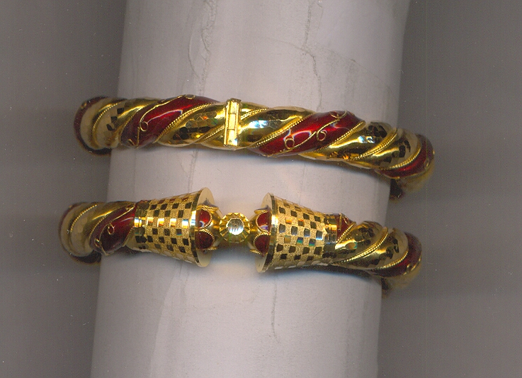 GOLD BANGLE PLAIN FANCY
