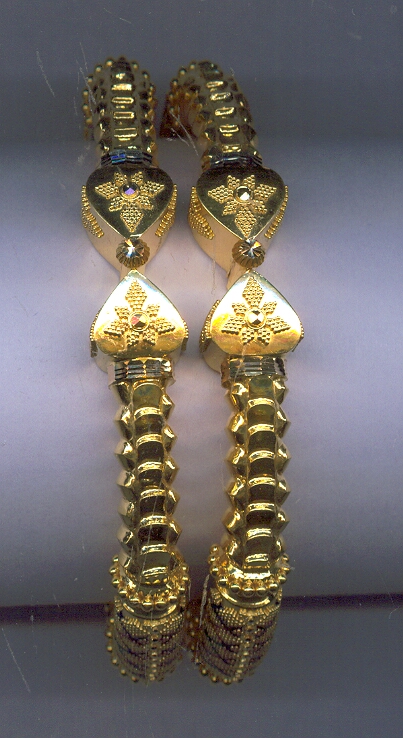 GOLD BANGLE PLAIN FANCY