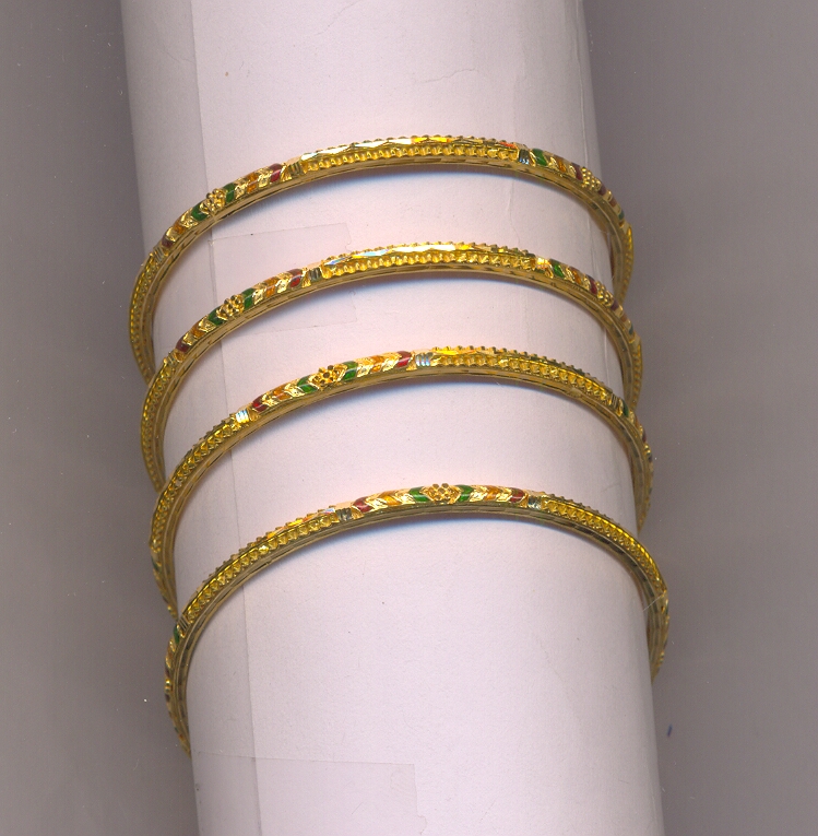GOLD BANGLE PLAIN FANCY