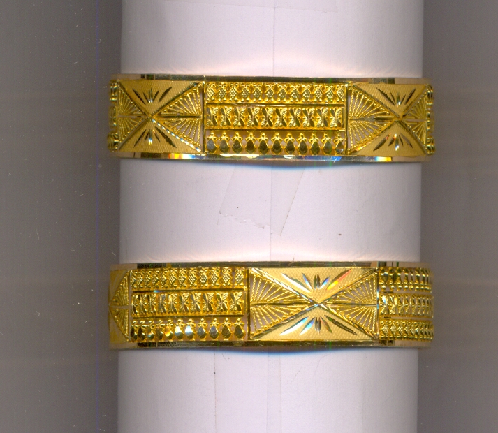 GOLD BANGLE PLAIN FANCY