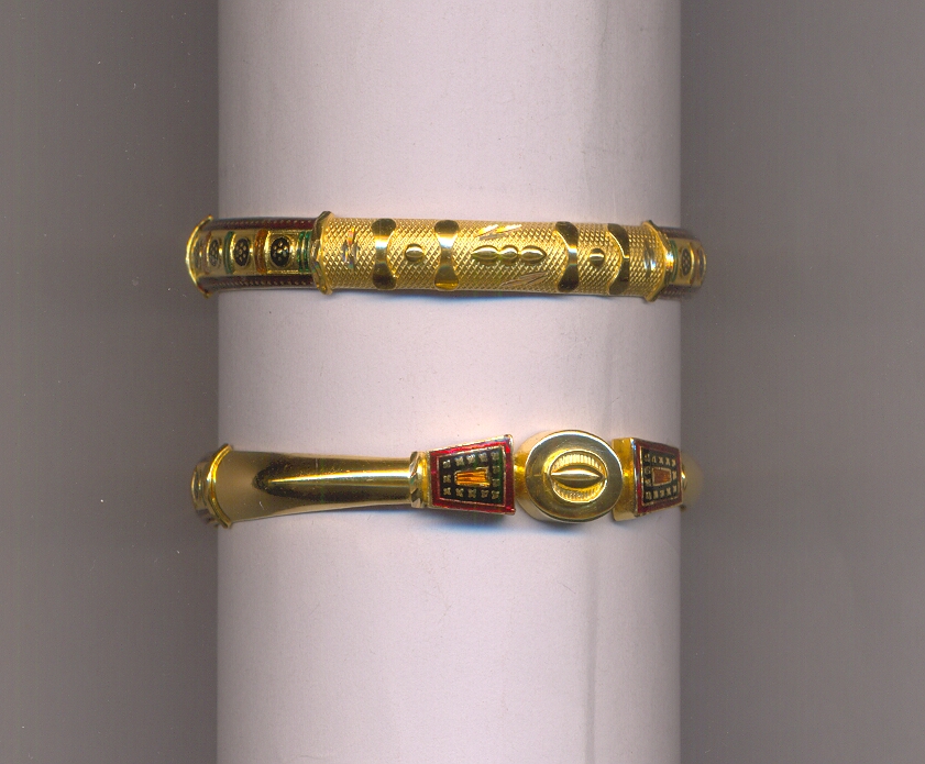 GOLD BANGLE PLAIN FANCY