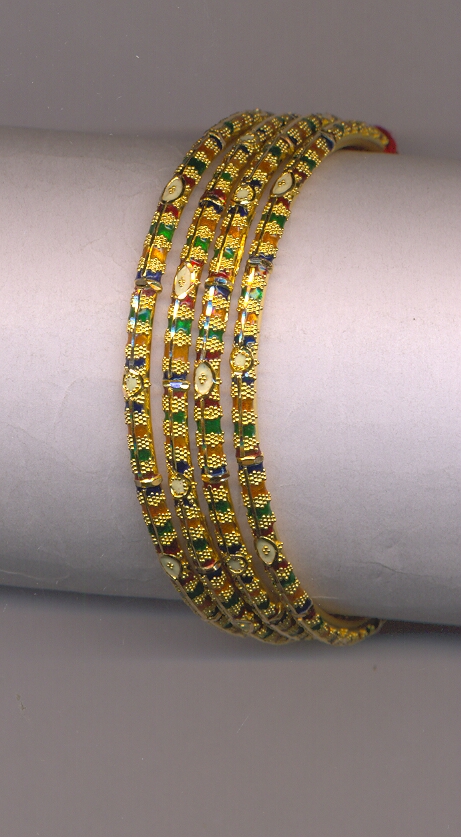GOLD BANGLE PLAIN FANCY