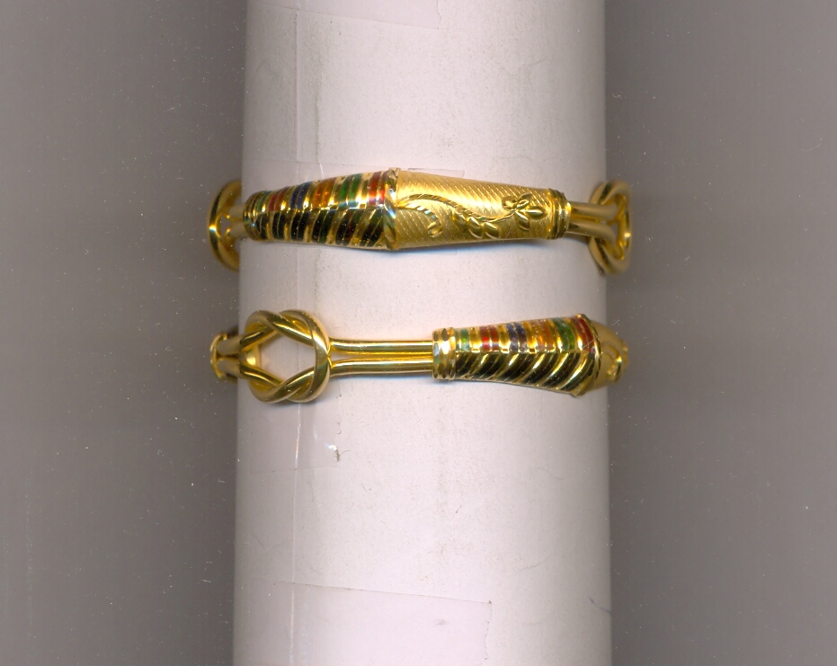 GOLD BANGLE PLAIN FANCY