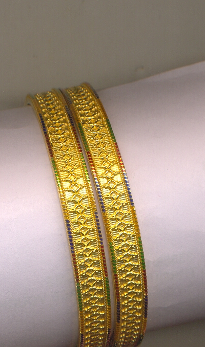 GOLD BANGLE PLAIN FANCY