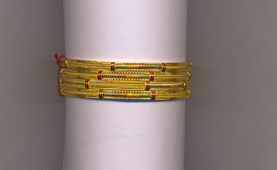 GOLD BANGLE PLAIN FANCY
