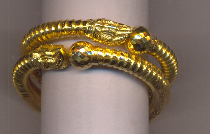 GOLD BANGLE PLAIN FANCY